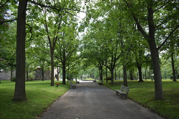 
Park walk, Quebec