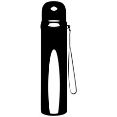 Thermos vector isolated on white background