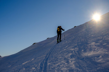 Scialpinismo sulle Alpi Svizzere, Lucomagno, Alpi Lepontine, Gottardo