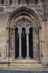 Gotisches Fenstergewölbe am Dom in Fritzlar