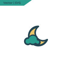 Weather graphic icon.