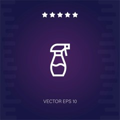 spray vector icon modern illustration