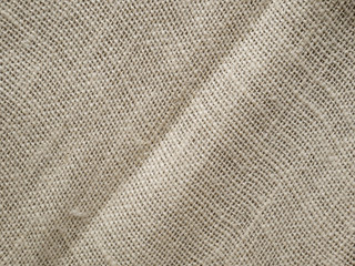Brown sackcloth texture for background