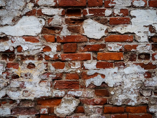 photo of an old brick wall
