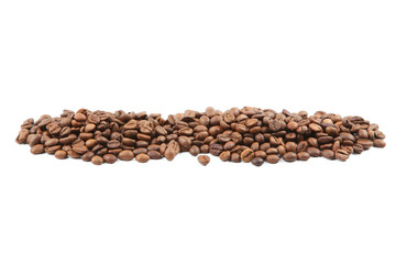 coffee beans isolated on white

