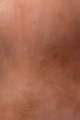 Copper background. Copperplate. Copy space. Vertical image.
