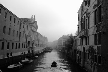 Fototapeta premium canal in venice italy