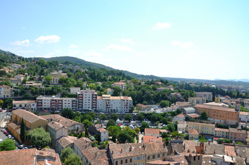 Fototapeta na wymiar la ville de Draguignan