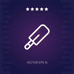 cricket vector icon modern illustration