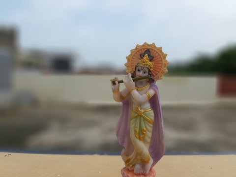Picture of Sculpture of Lord Krishna