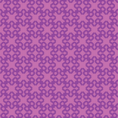Vector seamless pattern texture background with geometric shapes, colored, purple violet colors.