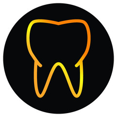 medical and health icon, tooth icon