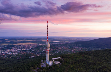 TV tower in Pecs Hungary