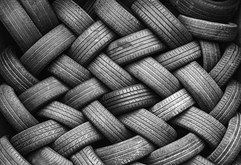 recyclage des pneus