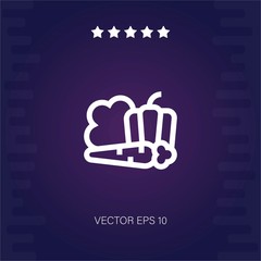 vegetables vector icon modern illustration