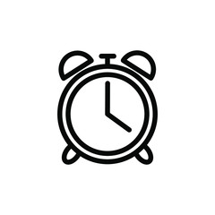 Alarm clock icon template