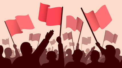 Far right demonstration