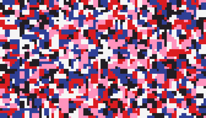 Unusual Abstract Geometric Artwork Composition