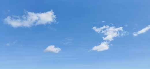 blue sky with clouds