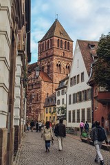 Fototapeta premium Straße in Straßburg