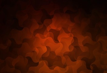 Dark Red vector abstract mosaic backdrop.
