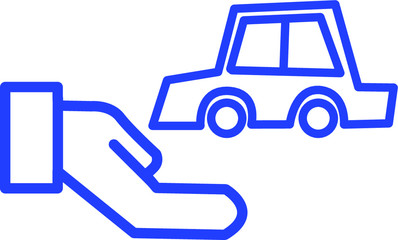 Car insurance | car vector | Hand | vehicle