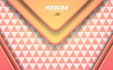 modern geometric abstract shape vector background banner design.Overlap layers with paper effect.Realistic light effect on textured pattern background.vector illustration.