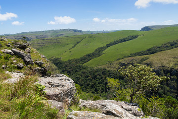 Fototapeta na wymiar Impressions of the magnificient Umtamvuna Nature Reserve close to Port Edward, KwaZulu-Natal