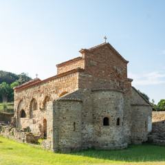 Fototapeta na wymiar St. Anthony Church (known as Skanderbeg Cape) in Durrës, Albania. 
