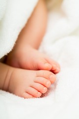 Fototapeta na wymiar Baby Feet