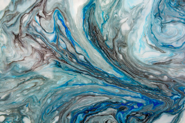 Ebru style background with different patterns in high quality
