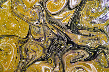 Ebru style background with different patterns in high quality