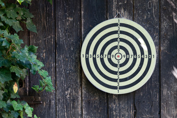jeu de cible de fléchette
