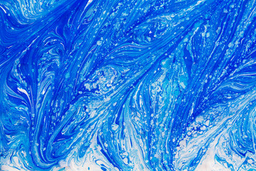 Ebru style background with different patterns in high quality