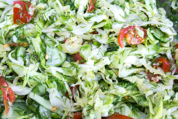cabbage vegetables salad food background