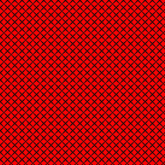 Abstract geometric circle pattern on red background vector illustration