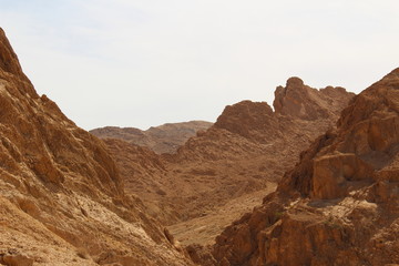 Highlands in the Sahara Desert