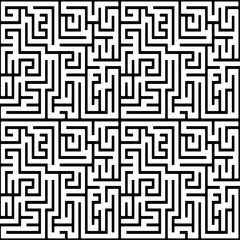 Full seamless black and white geometric lines texture pattern for decor and textile fabric printing. Abstract multipurpose model design for fashion and home design.