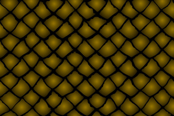 Fototapeta premium Full Seamless Ornamental Snake Animal Skin Pattern Vector. Monochrome snake leather design for textile fabric print. Snake leather pattern for bag, shoes, tight, dress and fabric.