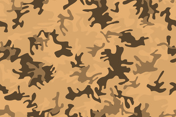 Obraz na płótnie Canvas Full seamless abstract military camouflage skin pattern vector for decor and textile. Army masking design for hunting textile fabric printing and wallpaper. Design for fashion and home design.