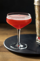 Boozy Refreshing Rye Scofflaw Cocktail