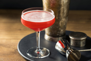 Boozy Refreshing Rye Scofflaw Cocktail