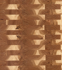 an abstract contrast pattern of cross sections of Apple kleinich in furniture panel