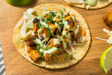 Homemade Chicken Meixcan Street Tacos