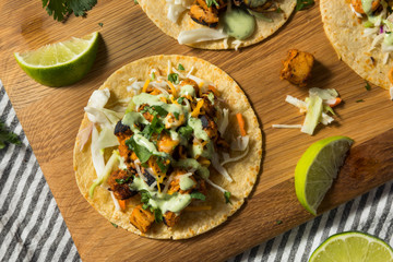 Homemade Chicken Meixcan Street Tacos
