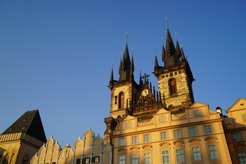Obraz premium Church of Mother of God before Týn