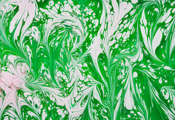 Ebru style background with different patterns in high quality