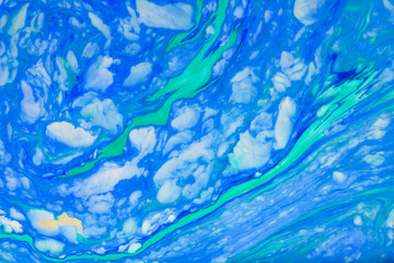 Ebru style background with different patterns in high quality