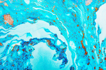 Ebru style background with different patterns in high quality