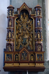 Obraz premium Innansicht der Katholischen Pfarrkirche St. Laurentius